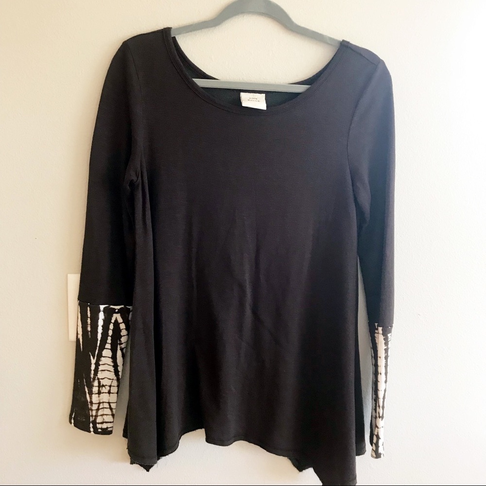 Knox Rose asymmetrical top like new brown S
